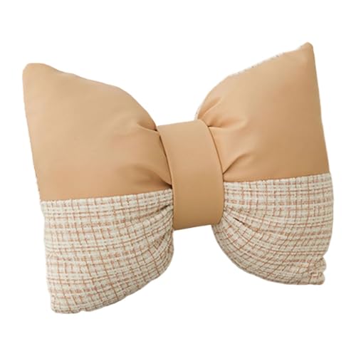 Coussin nœud thé au lait pour bureau et canapé cocooning - 2