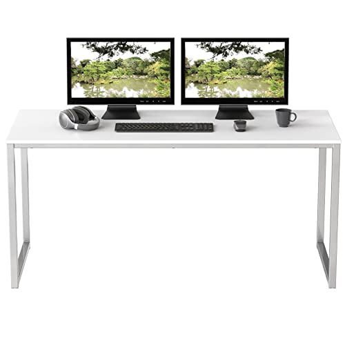 SHW 48-Inch White Home Office Computer Desk