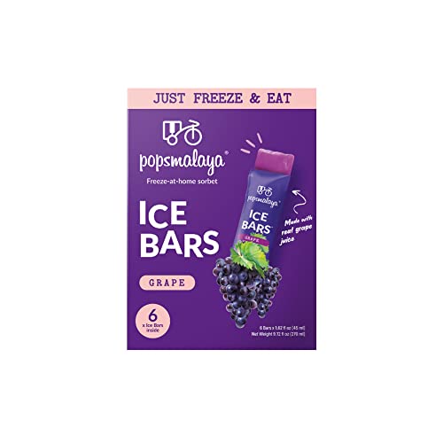 Real Fruit Freezer Pops Popsmalaya Ice Bars Superfruit Freezie (Variety Pack 6 Flavor) #TOP2