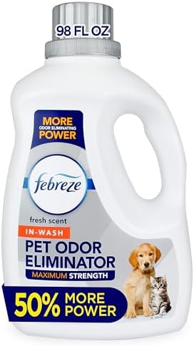 Febreze Laundry Detergent Additive for Pet Supplies, Maximum Stre...