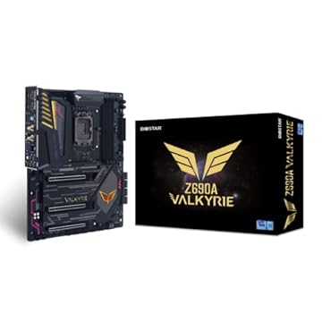 Biostar Z690A Valkyrie Intel LGA 1700 suporta placa-mãe de jogos Dual Channel DDR4 PCIe 5.0