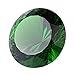 Crystal Glass Diamond Shaped Decoration, Green 60mm Jewel Paperweight,Gift Decoration Idea For Christmas, Thanksgiving (Please identify our brand Yarr Store)