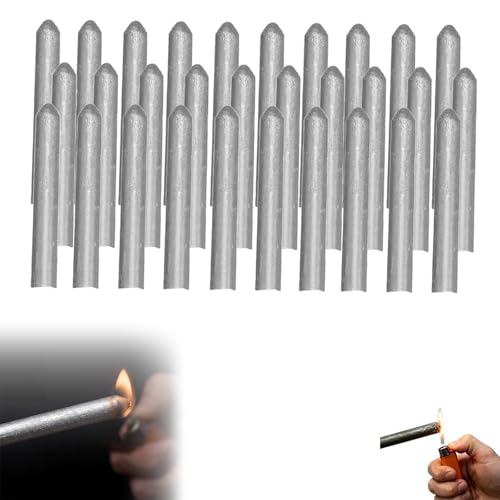 30pcs Low Temperature Universal Welding Rod Low Temp Welding Rods Lighter Melt Welding Rods Aluminum Welding Rods for Stainless Steel Aluminium And Other Metals Just Need a Lighter Easily Melt