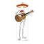 Fiesta Skeleton Stand-in