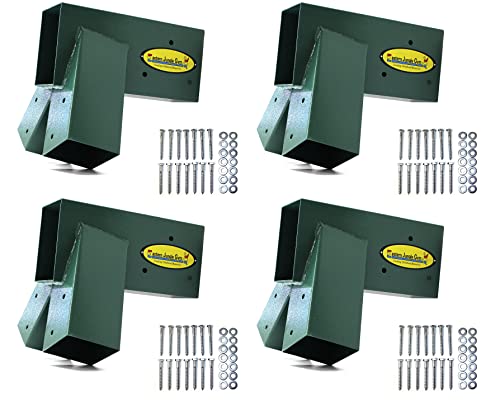 Eastern Jungle Gym Easy 1-2-3 A-Frame Swing Set Brackets Pack of 4 Brackets