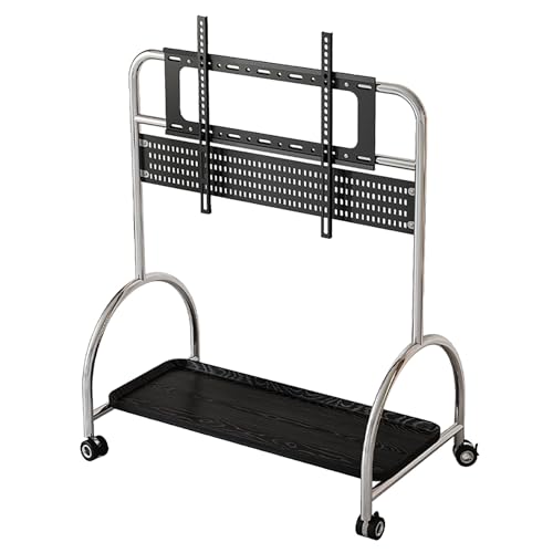 Soporte móvil para TV con ruedas ajustable de 65-90 pulgadas miniatura 1