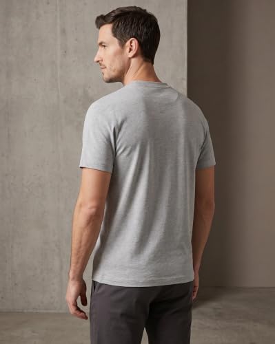 Image of NOBERO 100% Cotton T Shirts for Men Stylish | Regular Fit | Solid T Shirts for Men 180 GSM Combed Cotton | Round Neck Half Sleeve