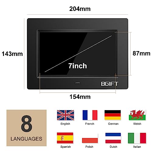 Digtal Clock With Day And Date For Seniors, Large Lcd Time Display, Auto Dimmable, 12 Alarm Settings - Best Gift For Elderly #TOP3