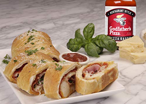 Godfather's Pizza Sauce, 14oz (3-Pack) No Added Sugar, Restaurant Style Italian Pizza Sauce - Thumbnail 4