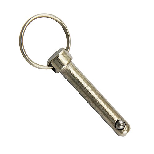 UP100 Lot de 10 goupilles à libération rapide de 6 mm, 8 mm, 10 mm avec extrémité à ressort (7,8 x 45 mm) Cover