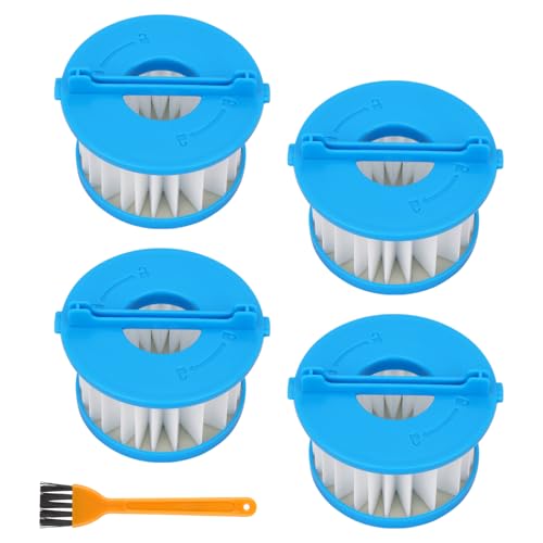 Image of A32F02 Filters Replacement Compatible with Ryobi 18V ONE+ Wet /Dry Hand Vacuum Cleaners PCL702, PCL702B, PCL702K (4Pack)