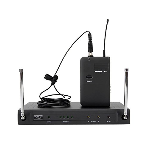 Trantec S4.4 Lapel UHF Radio Microphone System