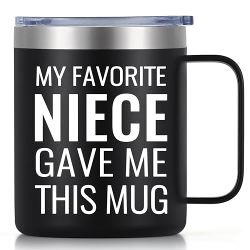 GINGPROUS Uncle Gift Aunt Gift from Niece, My Favorite Niece