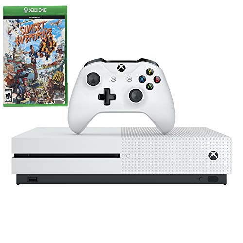 Microsoft Xbox One S 1TB White Console & Sunset Overdrive Video Game Bundle image 5