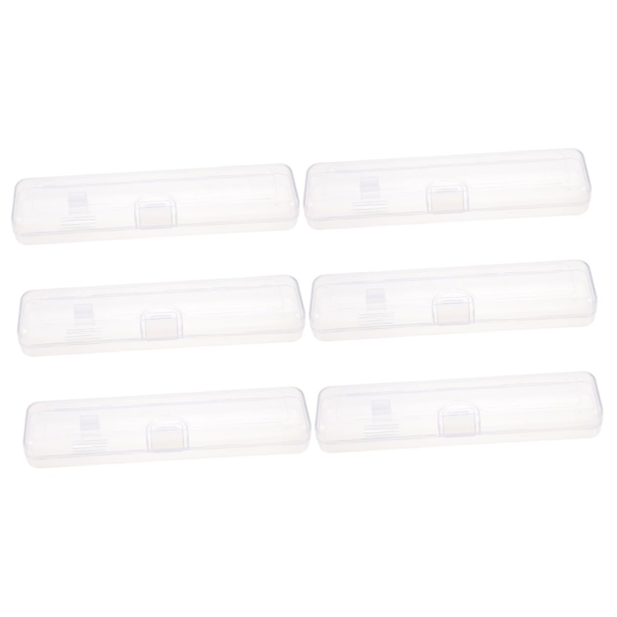 Ciieeo 6 Pz scatola per spazzolini da denti portaspazzolino portaspazzolini contenitori traspirante Porta spazzolino da denti spazzola tazza dello spazzolino da denti viaggiare valigia pp