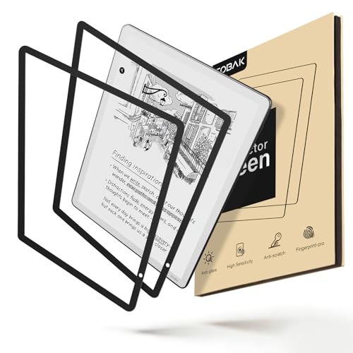 CoBak Paper Feel Writing Screen Protector for 11 Tablet 2025 Kindle Scribe Acer Iconia V11 TouchPad D10 - Anti-Glare HD Clarity 9H Tempered Glass - 2 Pack