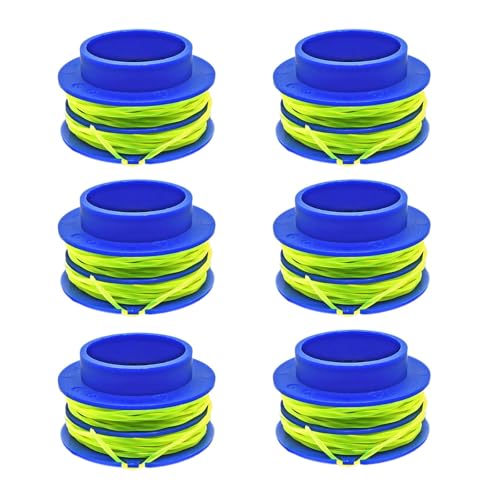 WETOOLPLUS KLS 124-03 Replacement Spools for Kobalt 24V Max String Trimmer (6-Pack) - Pre-Wound with 0.080" USA-Made Line - Bulk Supply for Large Properties & Pros by WETOOLPLUS - Used condition - US$24.43
