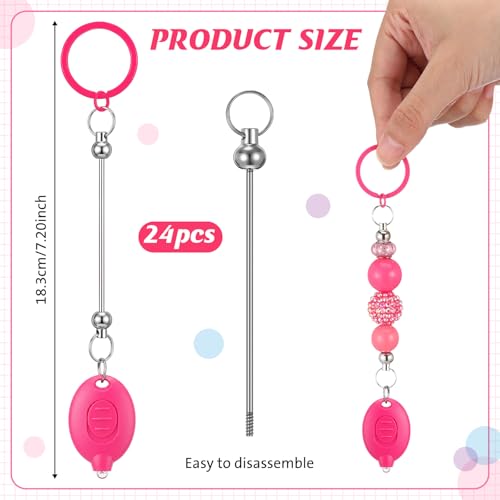 Retisee 12 Set Beadable Items, Beadable Keychains Bars Bulk by Retisee - Image 2