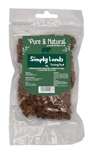 Pure & Natural Grain Free Dog Treats For Training - High Value Dog Training Treats Value Dog Training Treats | Healthy Dog Treats For Small Dogs To La