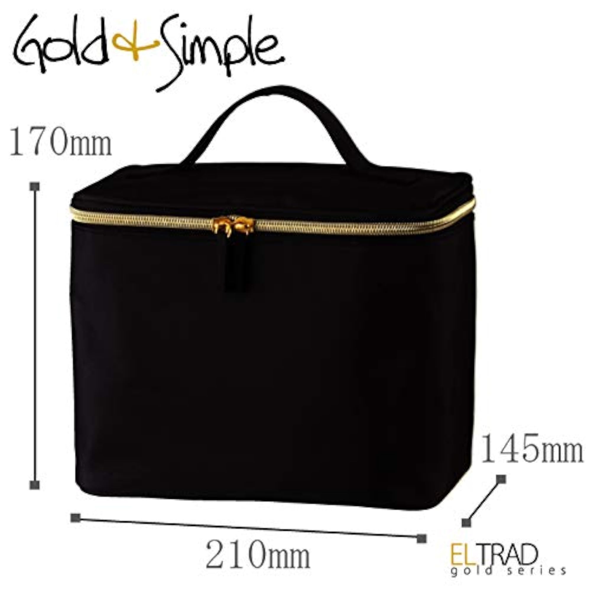 Large Vanity Makeup Pouch, Stylish Organiser for Cosmetics