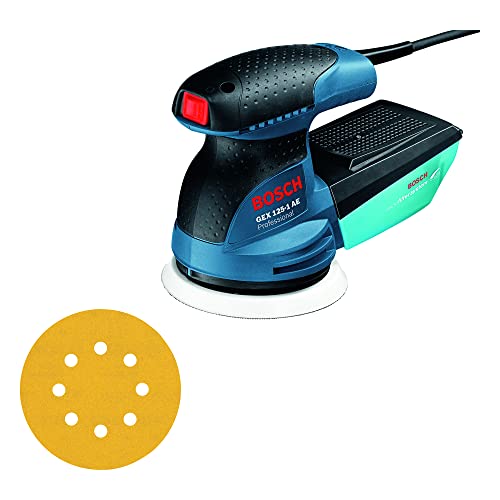 Bosch Professional Ponceuse excentrique GEX 125-1 AE (250 watts, Ø du plateau de ponçage...