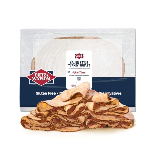 Dietz & Watson Deli-Sliced Cajun Style Turkey Breast, 16 oz