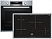 Produktbild Bosch HBD674CS80 Backofen-Set (Einbau) / A / 59,4 cm/Edelstahl/Klapptür/Pyrolyse/Induktionskochfeld (autark) / TouchSelect/umlaufender Rahmen