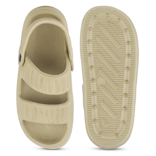 Image of TieFit Extra Soft Cushion Arch Fit Support Comfortable Adjustable Ankle Strap Outdoor Daily Use Sandal Slide For Men