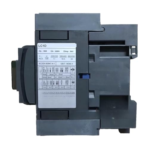 Contacteur LC1D40A AC24V B7C pour éviter les pannes de moteur triphasé