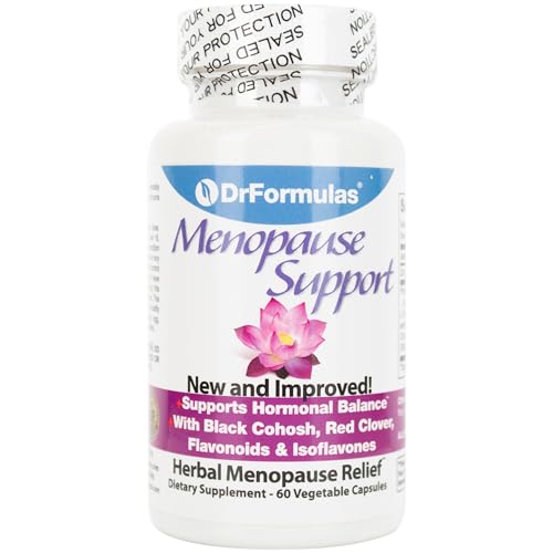 DrFormulas Menopause Supplement for Hot Flashes, Night Sweats Relief, and Support
