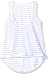 Gia Mia Big Girls' Stripe Mesh Tank Top Dance Ballet Jazz Layering Costume Performance