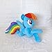 My Little Pony | Rainbow Dash Cuddle Plush Toy | Officially Licensed Product | Ages 3+