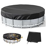 LNGJIN Funda Piscina,Cubierta Redonda De La Piscina Agua A Prueba De Polvo