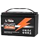 Litime 12V 100Ah LiFePO4 Batterie mit 1280Wh und 100A BMS