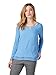 Produktbild TOM TAILOR Damen 1007957 T-Shirt, Blau (Sea Blue 15497), M