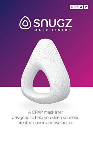 Snugz Mask Liners: Machine Washable, One-Size-Fits-Most Liners for Full Face CPAP Masks, Pack of 2