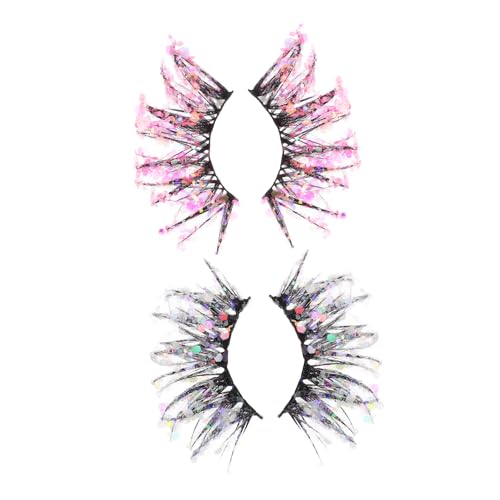 Beaupretty 2yA ܂ false eyelashes i`܂ J[܂уNX^[ ܂ ԈႢ t@ ܂ ܂GNXe u܂ t@Co