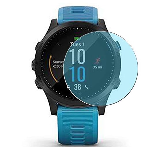 Vaxson 3-pack anti-blått ljusskärmskydd, kompatibelt med Garmin Forerunner 945, blått ljusblockerande film TPU-skydd [INTE härdat glas]