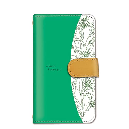 seventwo AQUOS wish2 �P�[�X SH-51C/A204SH �蒠�^ �X�}�z�P�[�X PU���U�[ �J�[�h�z���_�[ �A�N�I�X �E�B�b�V�� �c�[ �ԍD�� �ԕ� C.�G�������h�O���[�� flower_256