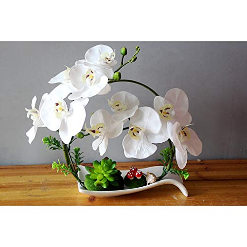 Orchidée artificielle en pot idée cadeau décoration maison - 4