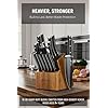 Knife-Set-Emojoy-17-Piece-Kitchen-Knife-Set-with-Heavy-Duty-Acacia-Block-Premium-Titanium-Stainless-Steel-Knife-Block-Set-with-Built-in-Sharpener-Rust-Proof Knife Set, Emojoy 17-Piece Kitchen Knife Set with Heavy-Duty Acacia Block, Premium Titanium Stainless Steel Knife Block Set with Built-in Sharpener, Rust Proof