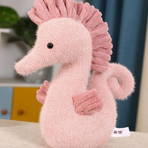 Image of Flufies Plush Toys - Snuggly and Aesthetic Stuff Plush Toys and Baby Toys - Soft Toys for Baby Girl and Baby Boy - Soft Toys for Girlfriend Gift (Sea Horse)