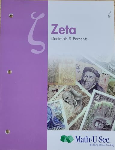 Zeta Decimals & Percents Student Workbook