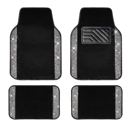 Tapis de voiture universel brillant protection intérieur berline avant arrière