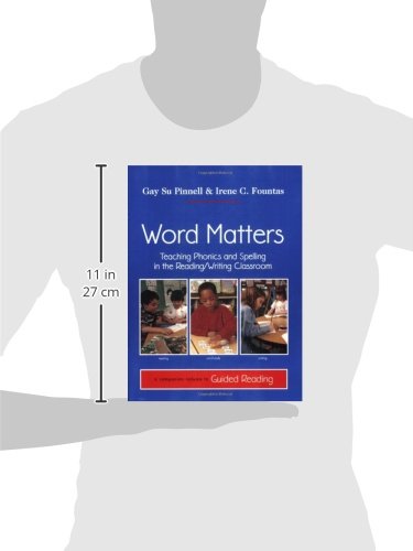 Word Matters: Teaching Phonics and Spelling in the Reading/Writing Classroom (F&P Professional Books and Multimedia) - Image 3