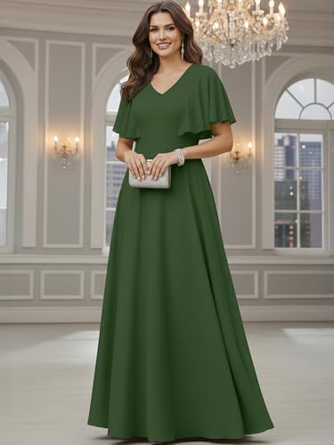 Image of KOH KOH Womens Long Elegant Bridesmaid Evening Cocktail Modest Maxi Dress