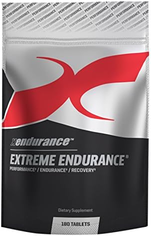 Xendurance Extreme Endurance | Reduces Lactic Acid & Muscle Soreness | 180 Tablets