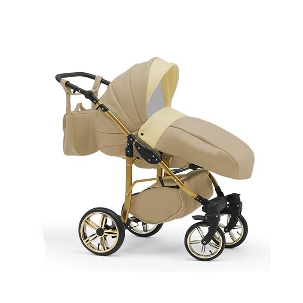 Kinderwagen 2 in 1 Neo Gold inkl. Sportsitz - 13 Teile - in 22 Farben