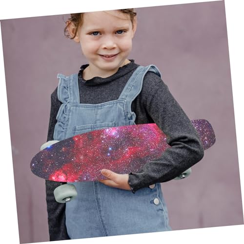 Parliky 1 Folha Lixa De Skate Folha De Skate Cortável Fita Delicada Para Skate Fita Decorativa Para