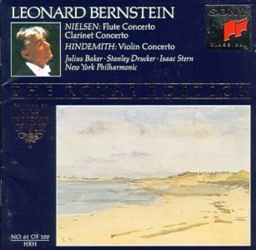 Nielsen: Flute Concerto; Clarinet Concerto / Hindemith: Violin Concerto (Royal Edition No. 61)